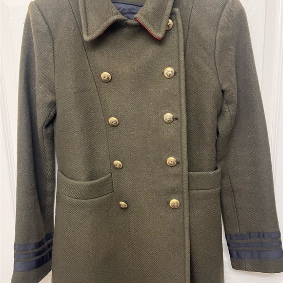 Zara Wool Dress Coat - Picture 1 of 5